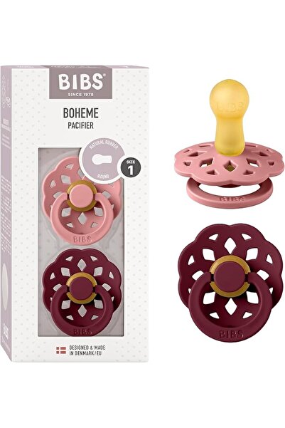 Bibs مراييل لهاية متوهجة في الظلام من بوهيم، عبوة من قطعتين، خالية من BPA، لا...