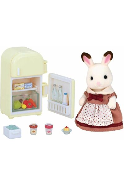 SYLVANIAN FAMILIES Çikolata Kulaklı Anne Buzdolabı Set
