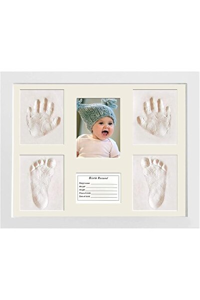 WOMDEE Womdy Baby Clay Fingerprint Picture Frame, Perfect for Children's Gift...