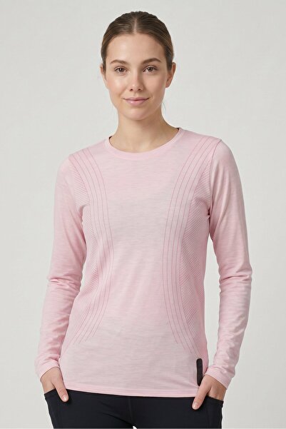 Under Armour Women Fitted Long Sleeve Running T-Shirt, Pink