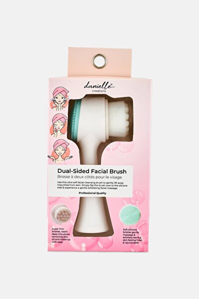 Danielle Creations Facial Cleansing Brush, White