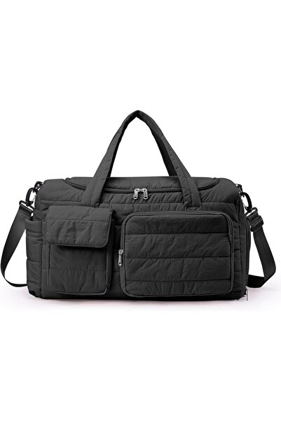 GENERAL Women's Small Weekender Workout Sports Gym Duffel Tote Travel Bag wit...