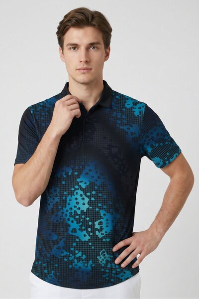 Under Armour Men Fitted Curry Polar Short Sleeve Training Polo Shirt, Multicolor