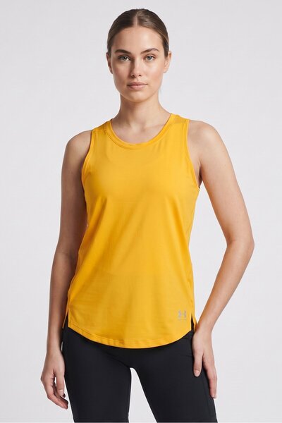 Under Armour Women Fitted Running Tank Top, Orange