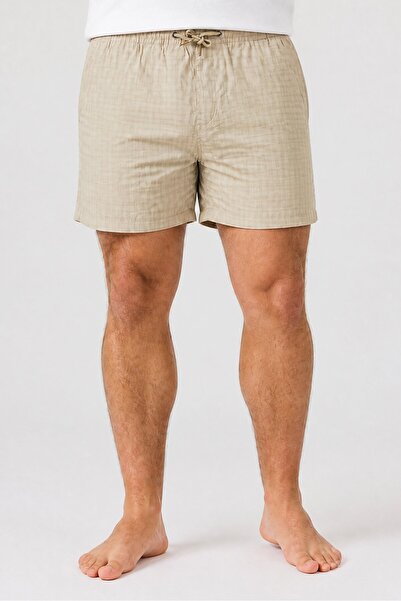 Brave Soul Men Textured Board Shorts, Light Sage