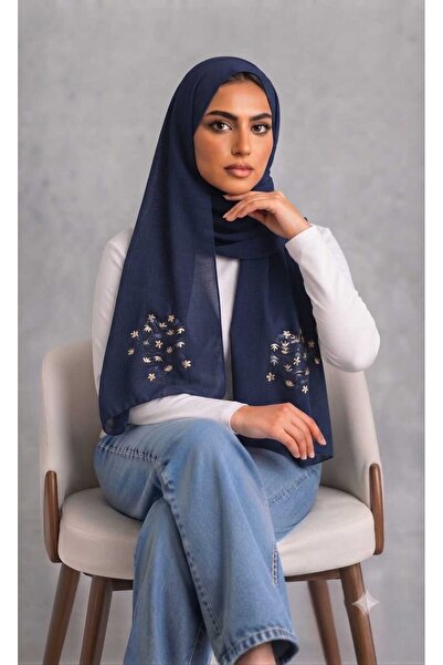Veil Designer Boal's Design Features Embroidery on Both Sides of the Japanese...