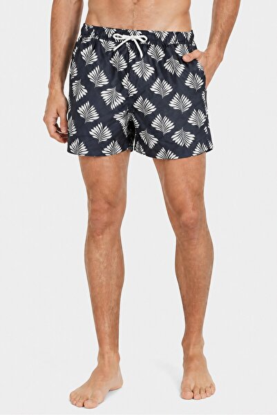 Brave Soul Men Graphic Print Board Shorts, Multicolor