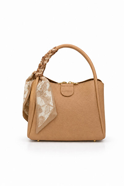 Krista Bell Shoulder Bags - Brown - Faux leather