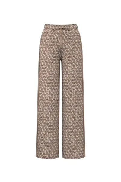 Guess Brown Logo Women's Tracksuit
