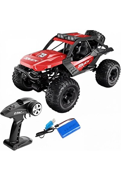 Gepettoys 1/10 4WD 4x4 Off Road 2.4ghz Uzaktan Kumandalı Şarjlı Oyuncak Rc Araba