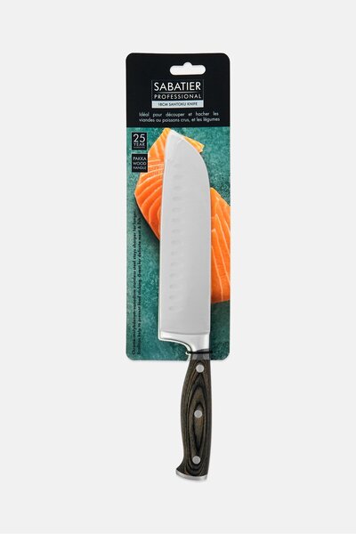 sabatıer Santoku Knife 18cm, Multicolor