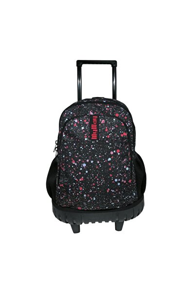 OEM Ghiozdan troler clase primare, negru, model troler, glitter, 33x22x43cm –...