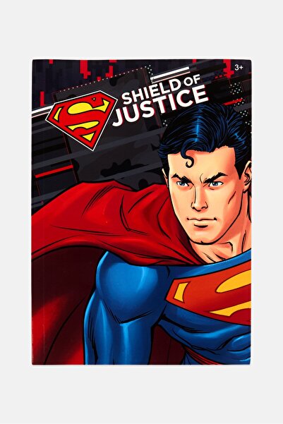 DC Superman 10 Pcs Stationery Ziplock Set, Multicolor