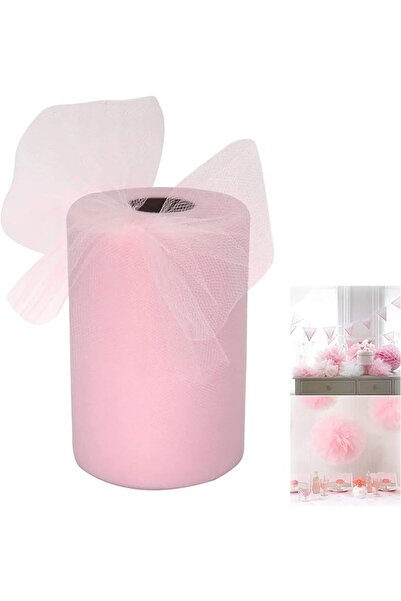 SYOSI Siusi 6Inch X 100Yards(300ft) Tulle Fabric Roll for Wedding Party Decor...