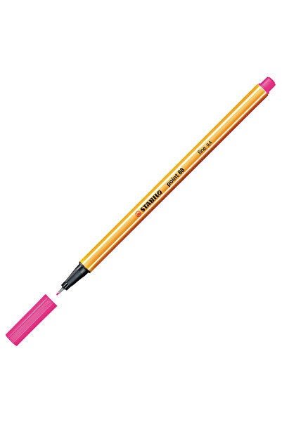 Stabilo Point 88 Fineliner 0.4mm Keçe Uçlu Kalem 88/56 Gül Pembe