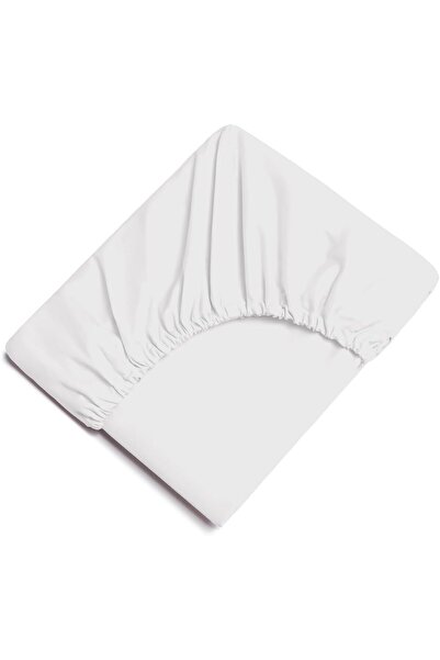 Çapa Home Poplin 100% Cotton 63 Thread Kumai Single Fitted Sheet Set with Pil...