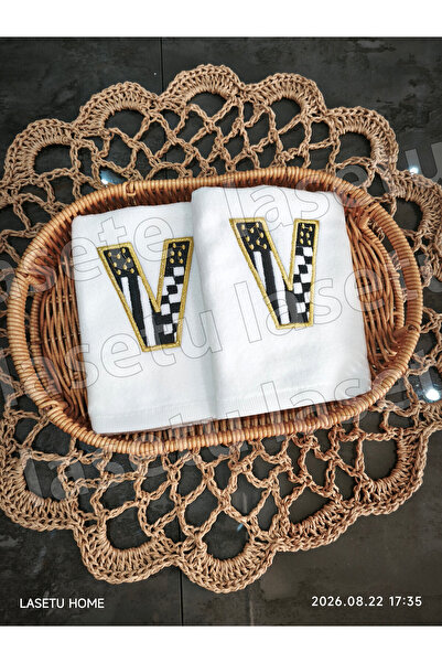 LASETU Kitchen Towel - White - 2