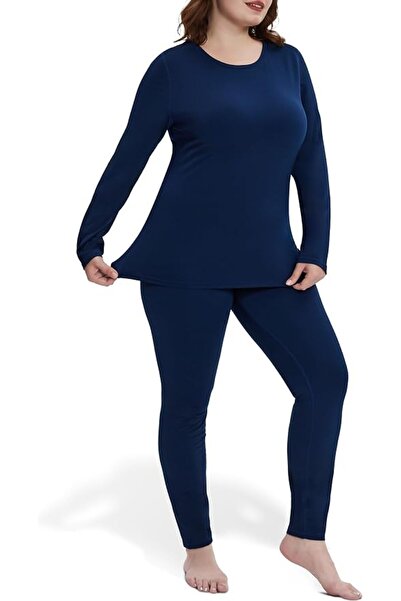 GENERAL Four yund fleece-lined long thermal underwear, trousers and blouse pa...