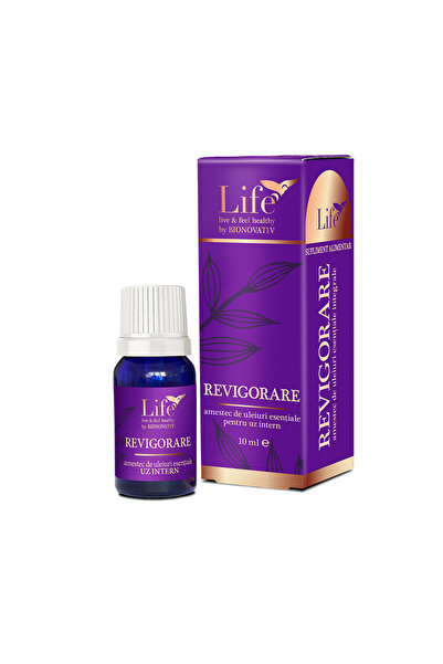 Bionovativ Revigorare - Amestec de Uleiuri Esentiale pentru Uz Intern 10ml