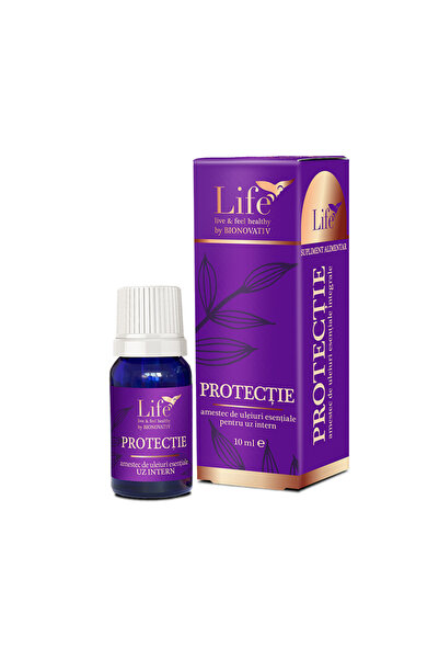 Bionovativ Protectie - Amestec de Uleiuri Esentiale pentru Uz Intern 10ml