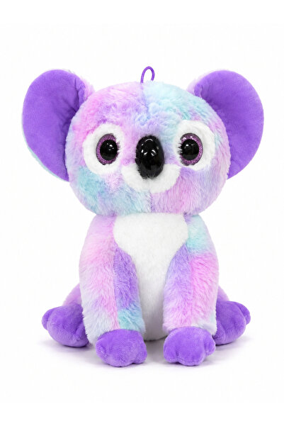 DoruCO 30 cm Renkli Peluş Koala – İri Gözlü Yumuşak Uyku ve Oyun Arkadaşı