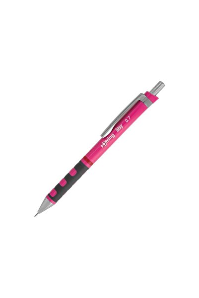 Rotring Tikky Orijinal Neon Pembe 0.7 mm Versatil Kalem Ergonomik Kauçuk Tutu...