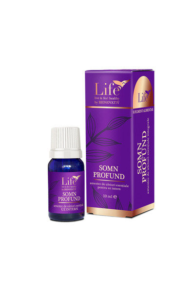 Bionovativ Somn Profund - Amestec de Uleiuri Esentiale pentru Uz Intern 10ml