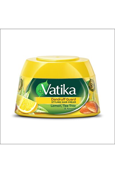 Vatika Dandruff Guard Styling Hair Cream Lemon Tea Tree & Almond 140 ml