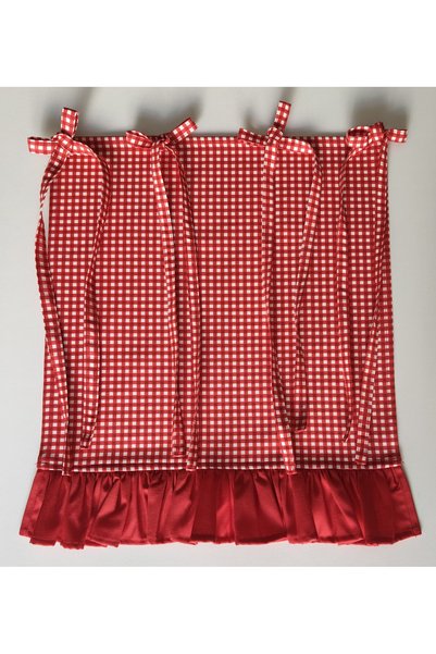 Desen Ruffle Oven Cover with Ribbon Detail (Liquid-Proof/Stain-Resistant)