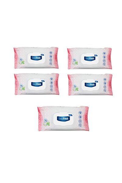 Deep Fresh Servetele umede 120 buc x 5 pachete