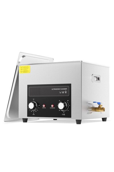 OMS Aparat de curatat cu ultrasunete, Capacitate 15 l, 360W, frecventa ultra-...