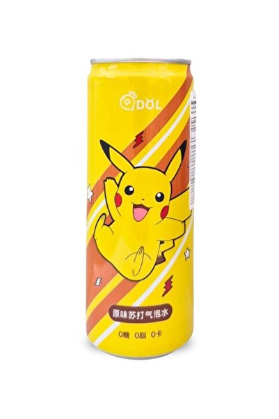 QDOL Pokemon Original Sparkling Drink (Pikachu Can) 330ml