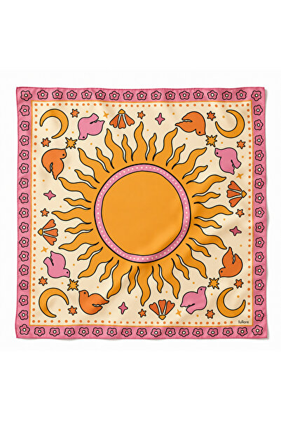 Fullare Kissing Under Sun Güneş ve Ay Desenli Bandana