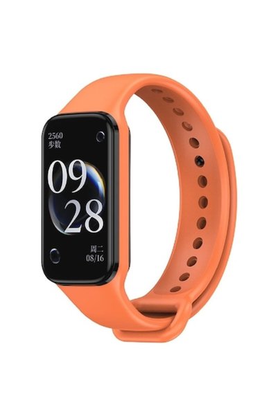 OEM Силиконова каишка за смарт часовник, съвместима с Xiaomi Smart MiBand 8 A...