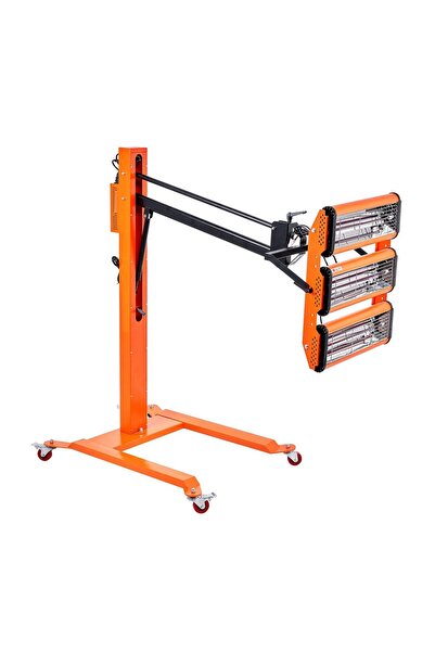 OEM Lampa tripla cu infrarosu, stativ, pentru uscare vopsea, 3300 W, suprafat...