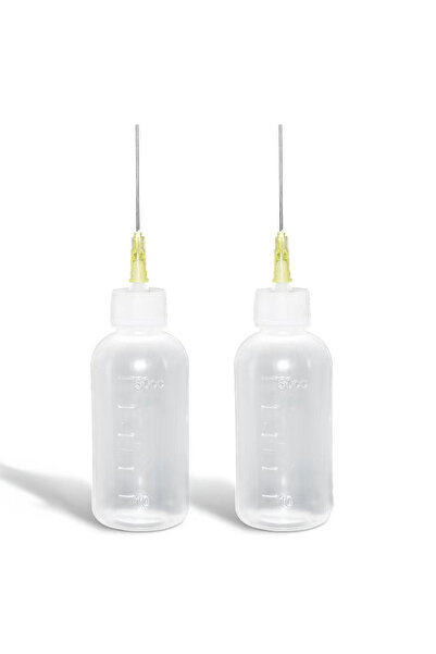 Choice 50ML Plastic Clear Bottle with Needle Liquid Alcohol Rosin Solder Flux...