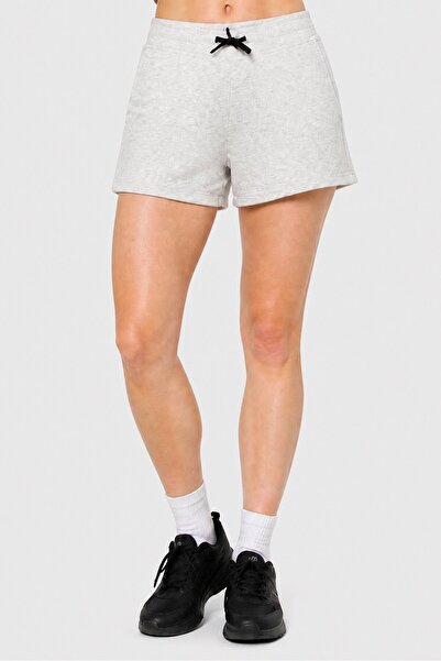 Stance Women Sportswear Fit Outdoor Shorts, Light Grey