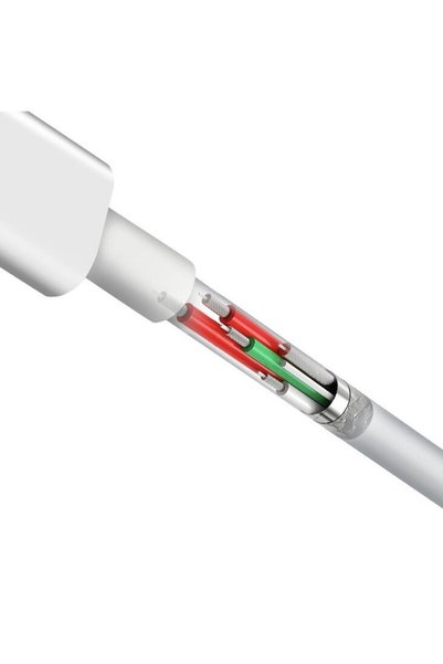 OEM Cablu de date, compatibil iPhone / iOS, încărcare rapidă, 1m