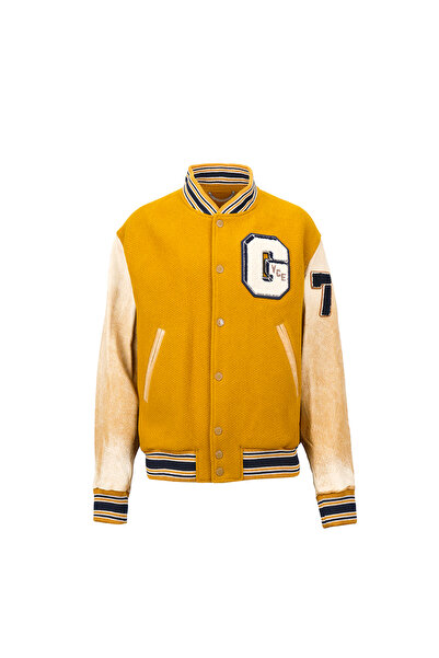 Golden Goose GMP00834 P002167 55175 Erkek Ceket Turuncu