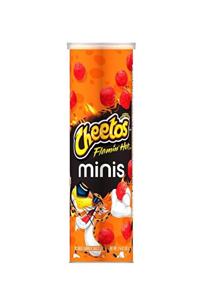 Cheetos Flamin Hot Minis Snacks 102.7g