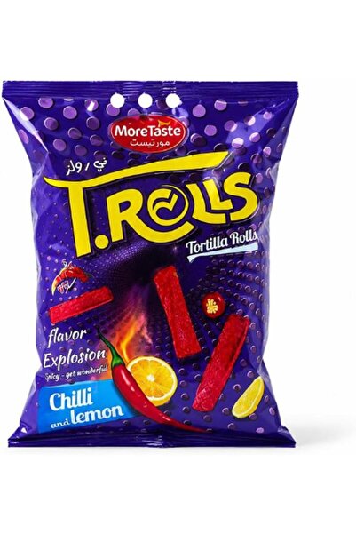 Trolls T.Rolls Tortilla Rolls Chili & Lemon Flavor 56.7g