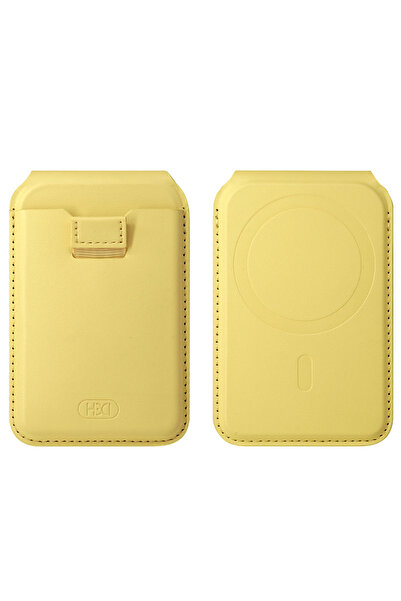 HDD حامل بطاقات MagneticSave من نوع HS-020 Namib مع ميزة الحامل - أصفر