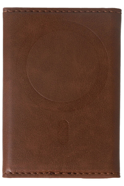 Fuchsia Cardholders - Brown - Plain