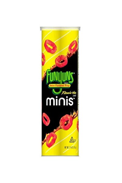 Cheetos Funyuns Flamin' Hot Minis Onion Flavored Rings 81.5g