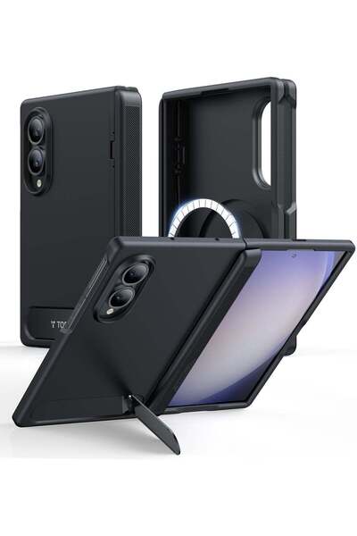TORRAS Pstand Magnetic Series Case for Samsung Galaxy Z Fold 8, MagSafe Compa...