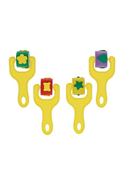 OEM Set pensule pentru pictură și desen, 4 bucăți – ideal pentru școală și hobby