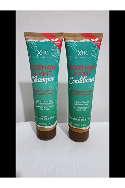 Generic Brand XHC rosemary and mint shampoo and conditioner set