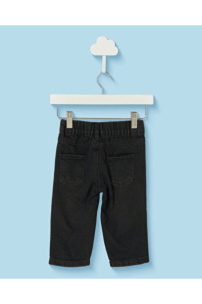 REDTAG Infant Boys Black Balloon Fit Jeans