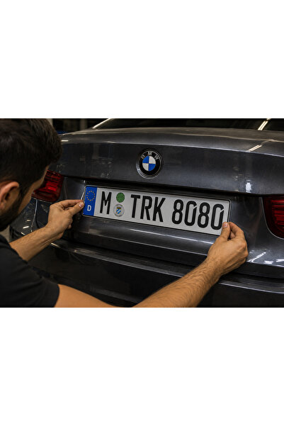 Brk Robotics Design Araç Plaka Tak-Çıkar Aparatı 1 Plakalık Set (2 adet)
