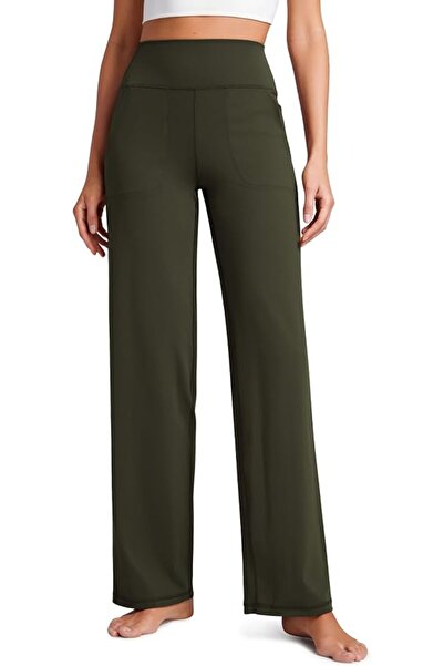 GENERAL Patrolux High Waist Wide Leg Pants with Pockets 79cm by Crz Yoga, Sof...